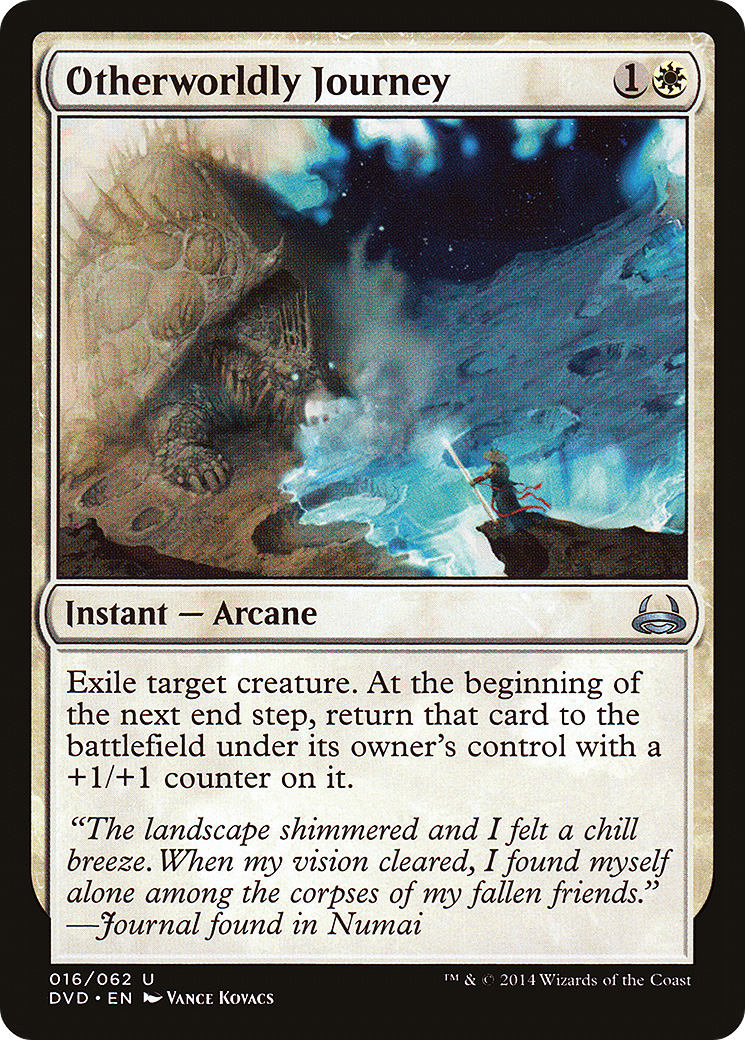 Otherworldly Journey (DD3-016) [Misc] Duel Decks Anthology: Divine vs. Demonic MTG Single Wizards of the Coast