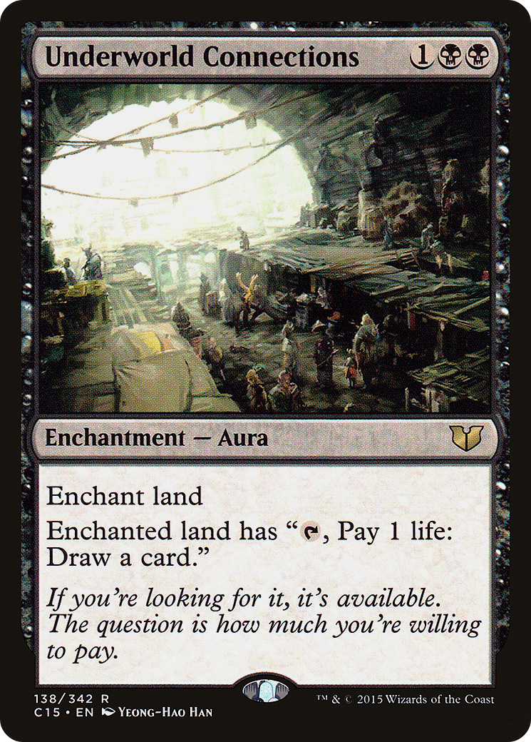 Underworld Connections (C15-138) [Commander 2015] MTG Single Wizards of the Coast