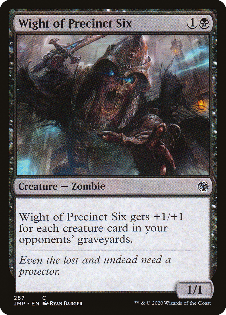 Wight of Precinct Six (JMP-287) [Jumpstart] MTG Single Wizards of the Coast