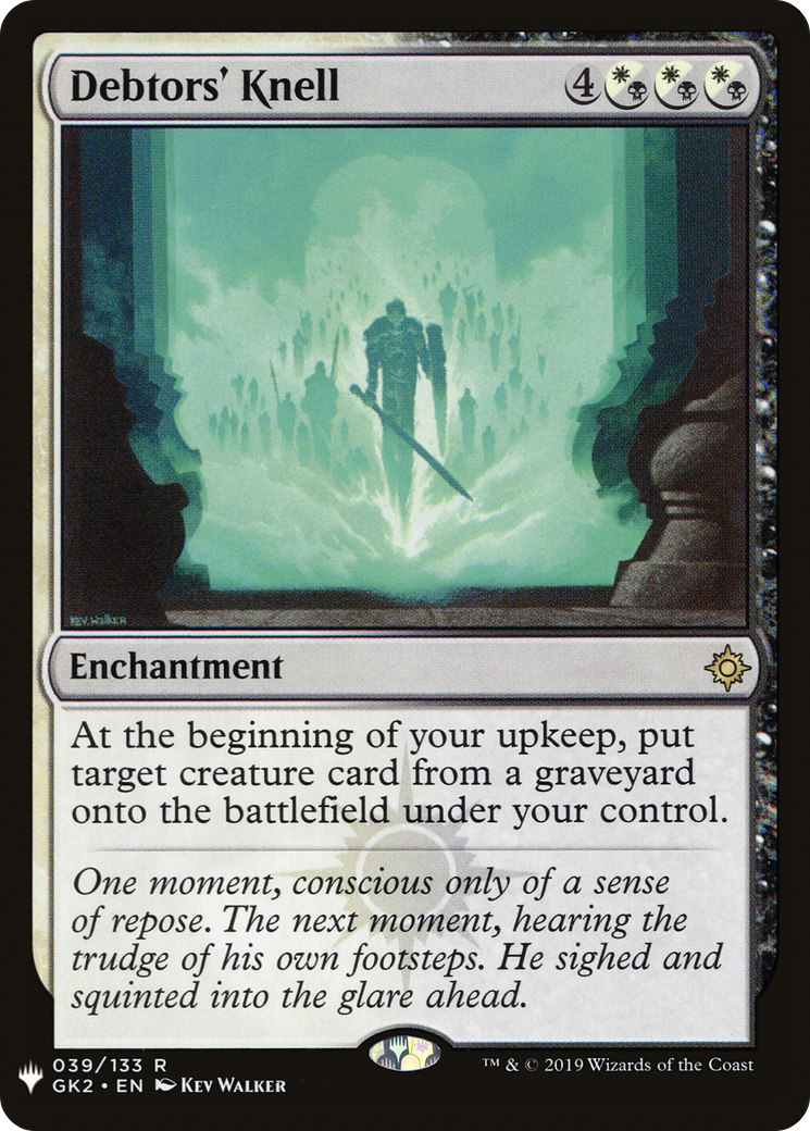 Debtors' Knell (LIST-039/133) [Mystery Booster] The List MTG Single Wizards of the Coast