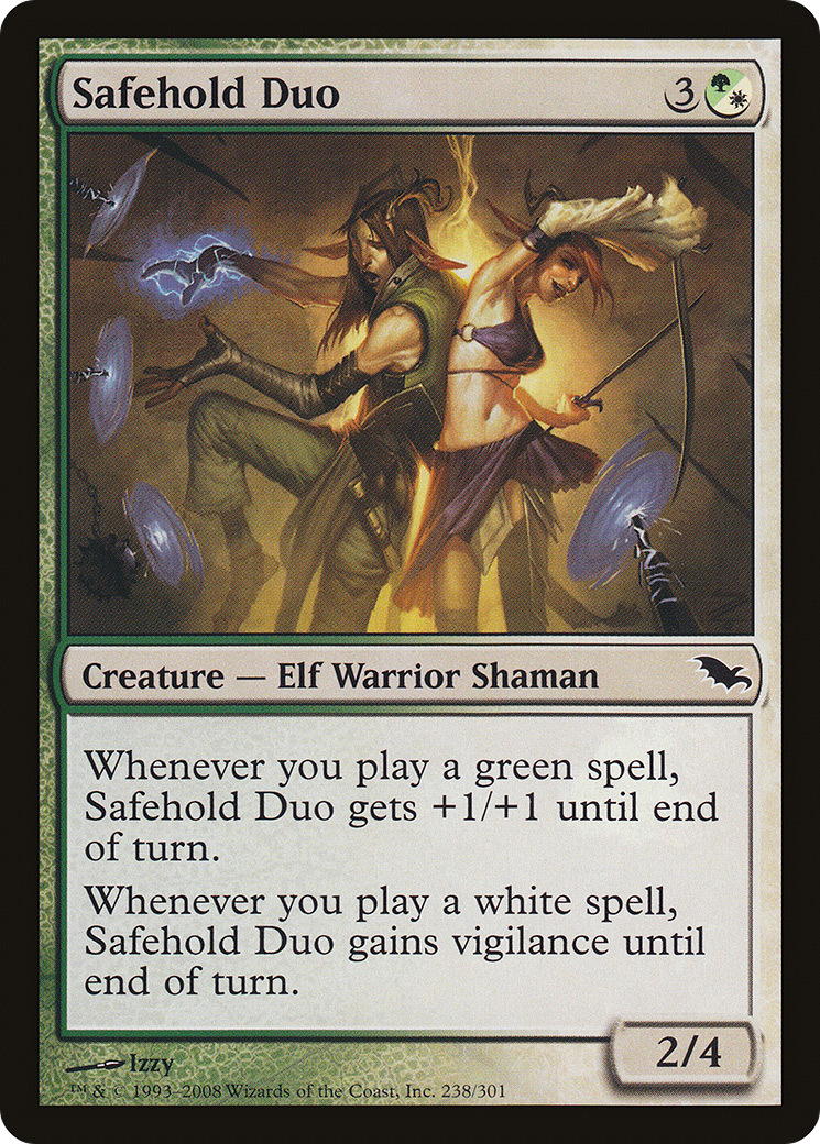 Safehold Duo (SHM-238) [Shadowmoor] Foil MTG Single Wizards of the Coast