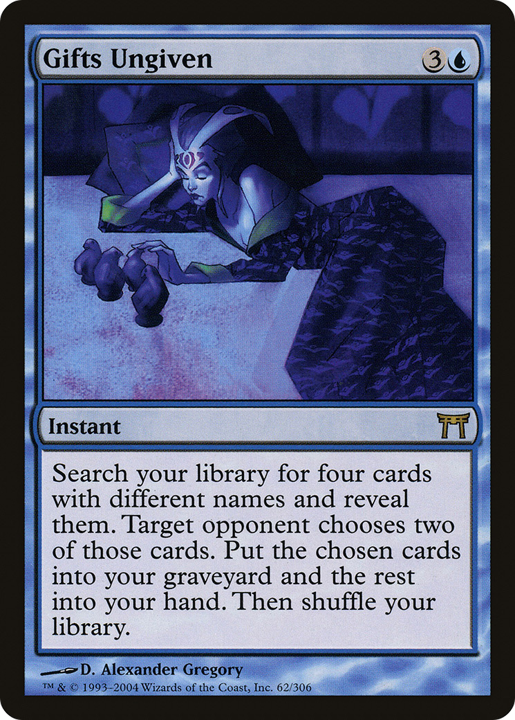 Gifts Ungiven (CHK-062) [Champions of Kamigawa] Foil MTG Single Wizards of the Coast