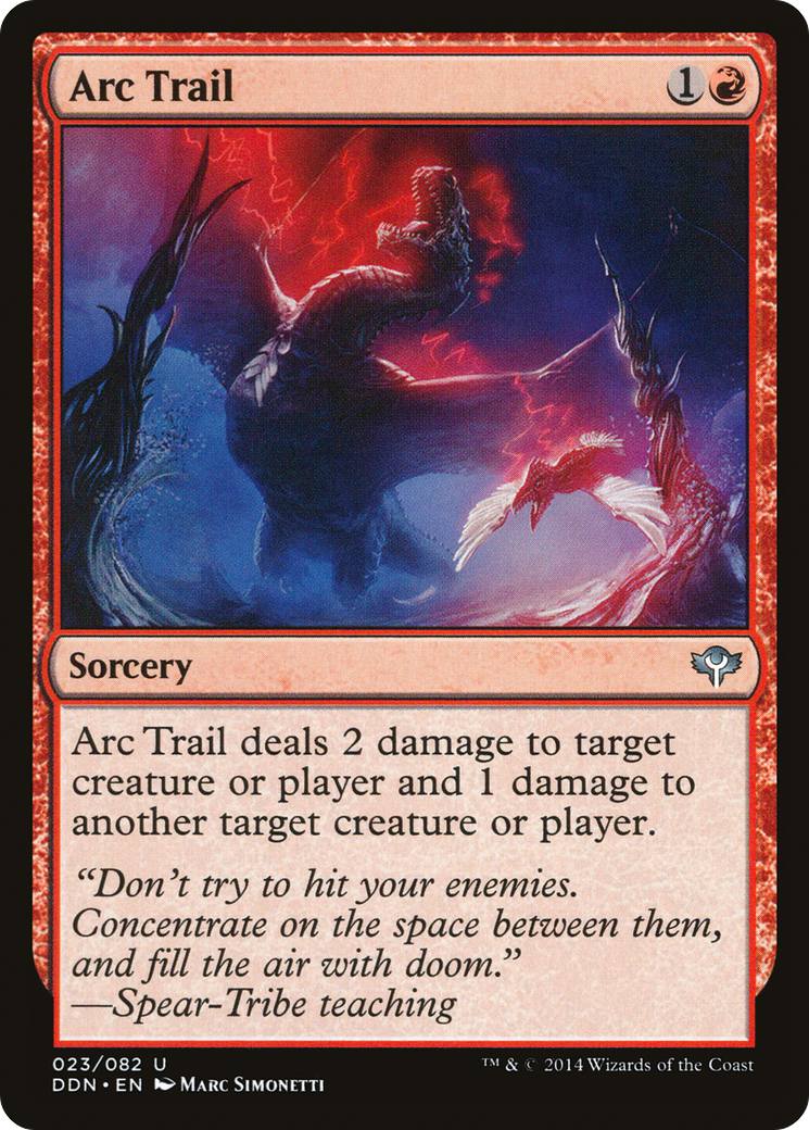 Arc Trail (DDN-023) [Misc] Duel Decks: Speed vs. Cunning MTG Single Wizards of the Coast