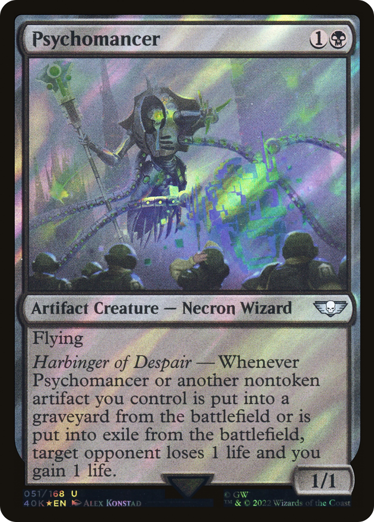 Psychomancer (40K-51★) [Warhammer 40,000 Commander] Foil MTG Single Wizards of the Coast
