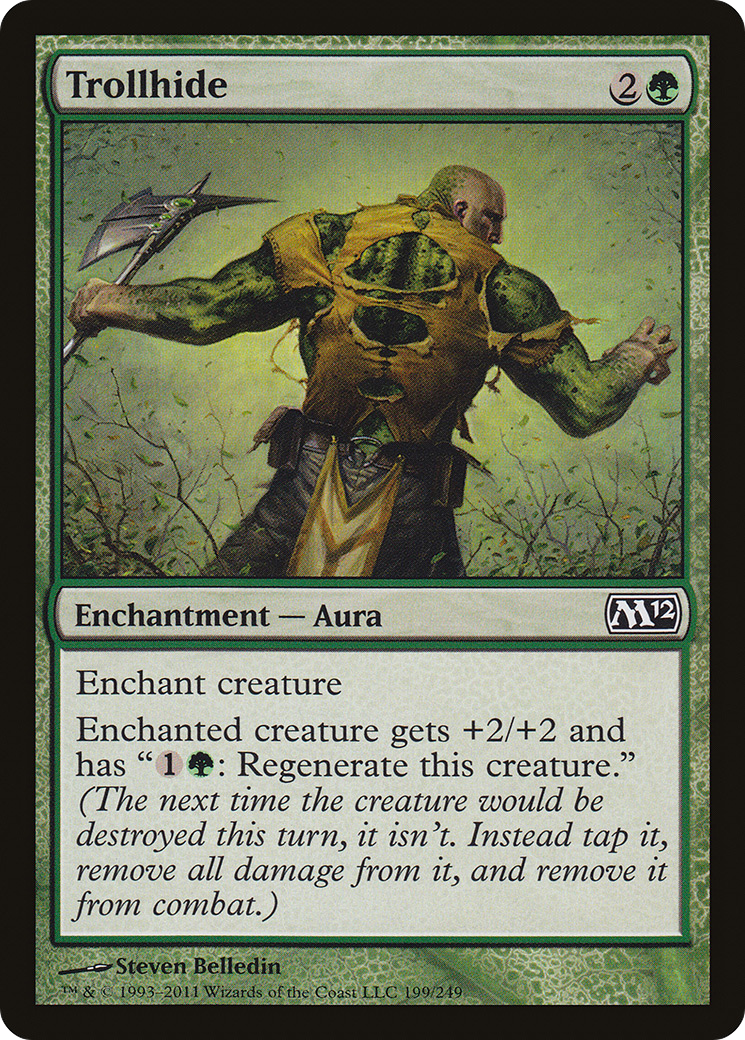 Trollhide (M12-199) [Magic 2012] MTG Single Wizards of the Coast