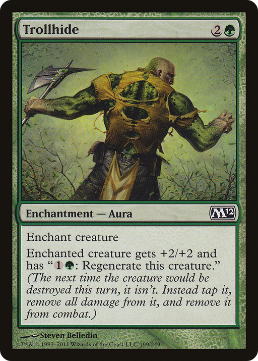 Trollhide (M12-199) [Magic 2012] MTG Single Wizards of the Coast