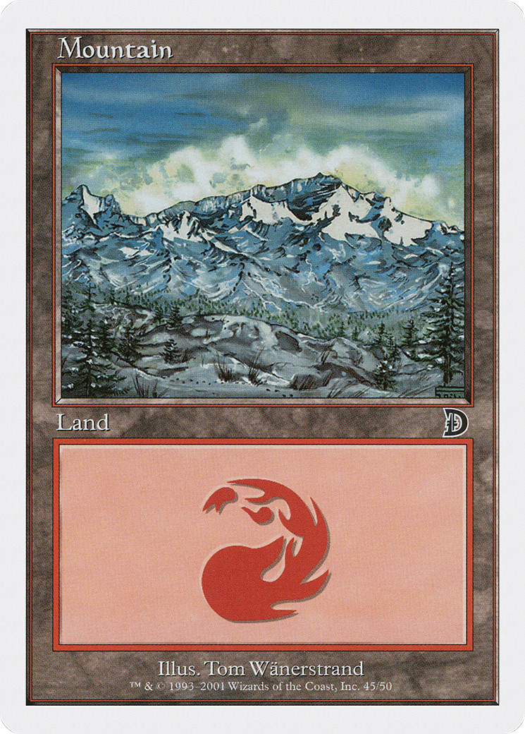 Mountain (DKM-045) [Misc] Deckmasters MTG Single Wizards of the Coast
