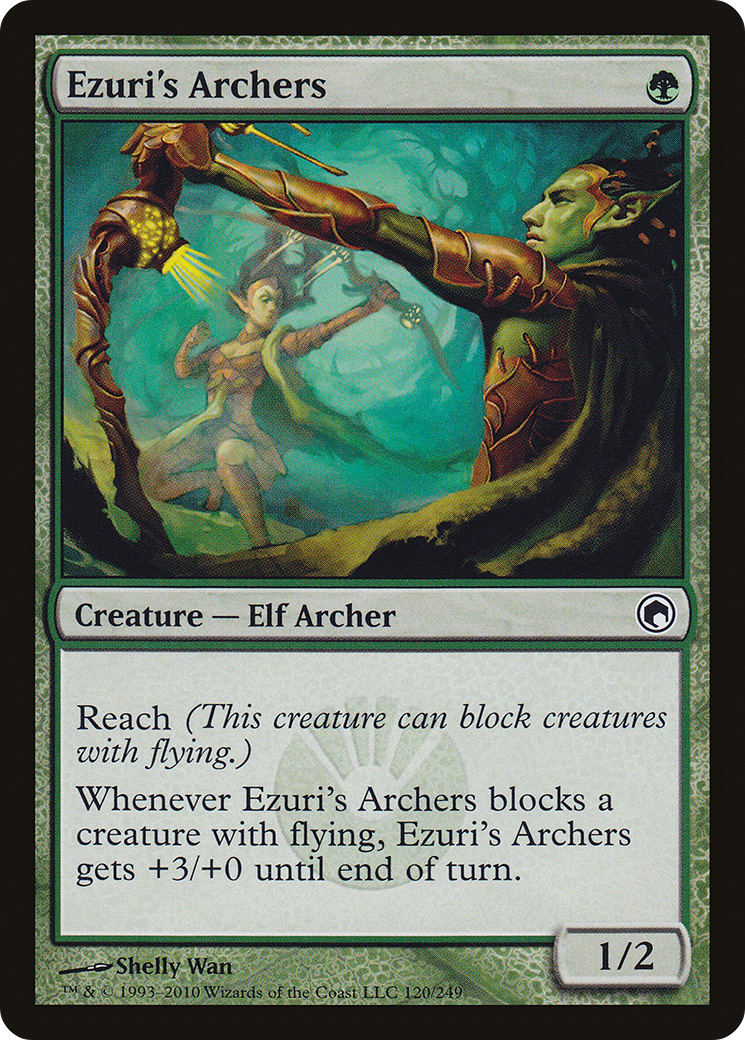 Ezuri's Archers (SOM-120) [Scars of Mirrodin] Foil MTG Single Wizards of the Coast