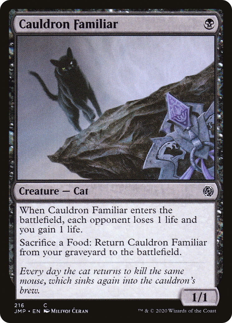 Cauldron Familiar (JMP-216) [Jumpstart] MTG Single Wizards of the Coast