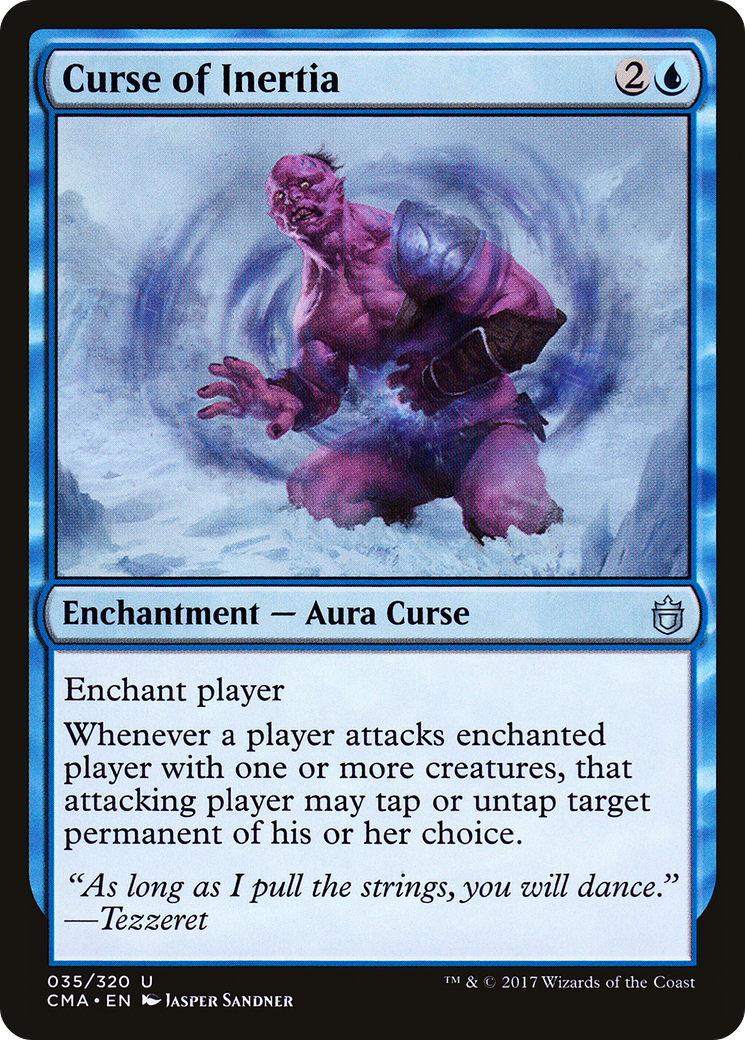 Curse of Inertia (CMA-035) [Commander Anthology] MTG Single Wizards of the Coast