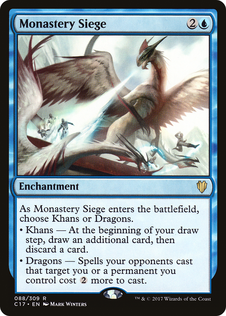 Monastery Siege (C17-088) [Commander 2017] MTG Single Wizards of the Coast