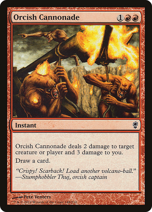 Orcish Cannonade (CNS-148) [Conspiracy] MTG Single Wizards of the Coast