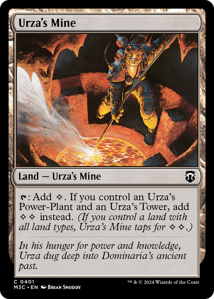 Urza's Mine (M3C-401) [Modern Horizons 3 Commander] MTG Single Wizards of the Coast