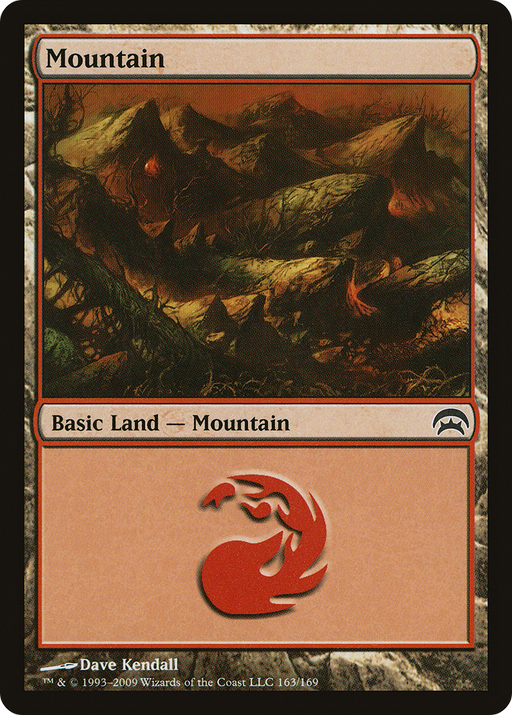 Mountain (HOP-163) [Misc] Planechase MTG Single Wizards of the Coast