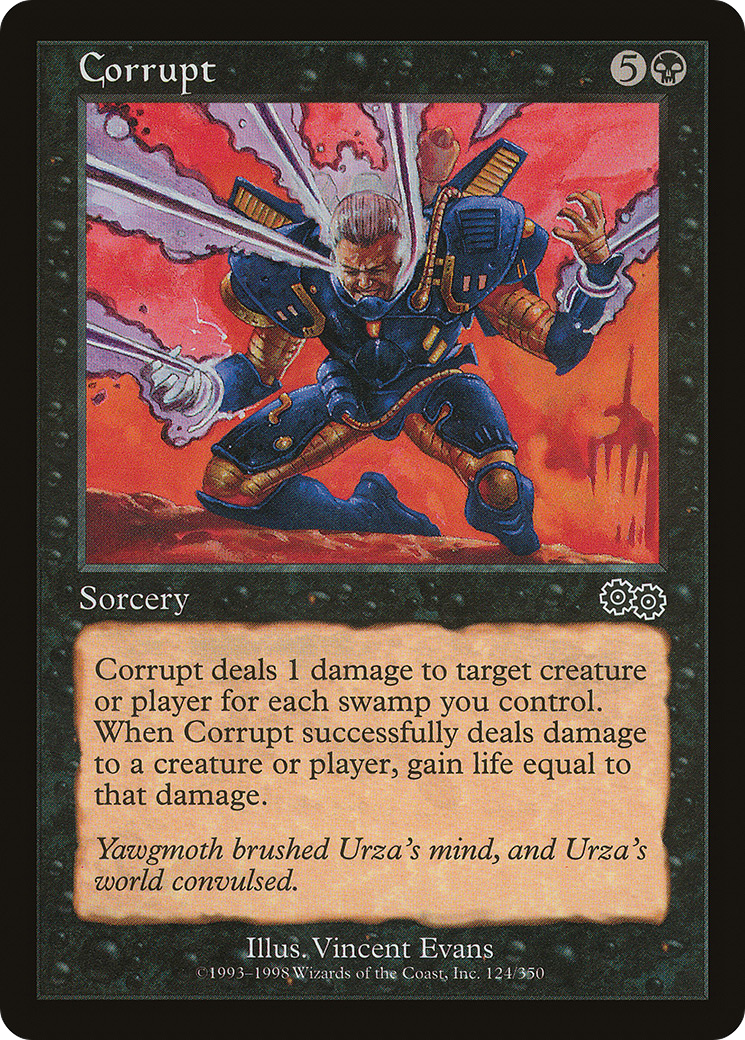 Corrupt (USG-124) [Urza's Saga] MTG Single Wizards of the Coast