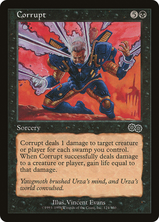 Corrupt (USG-124) [Urza's Saga] MTG Single Wizards of the Coast