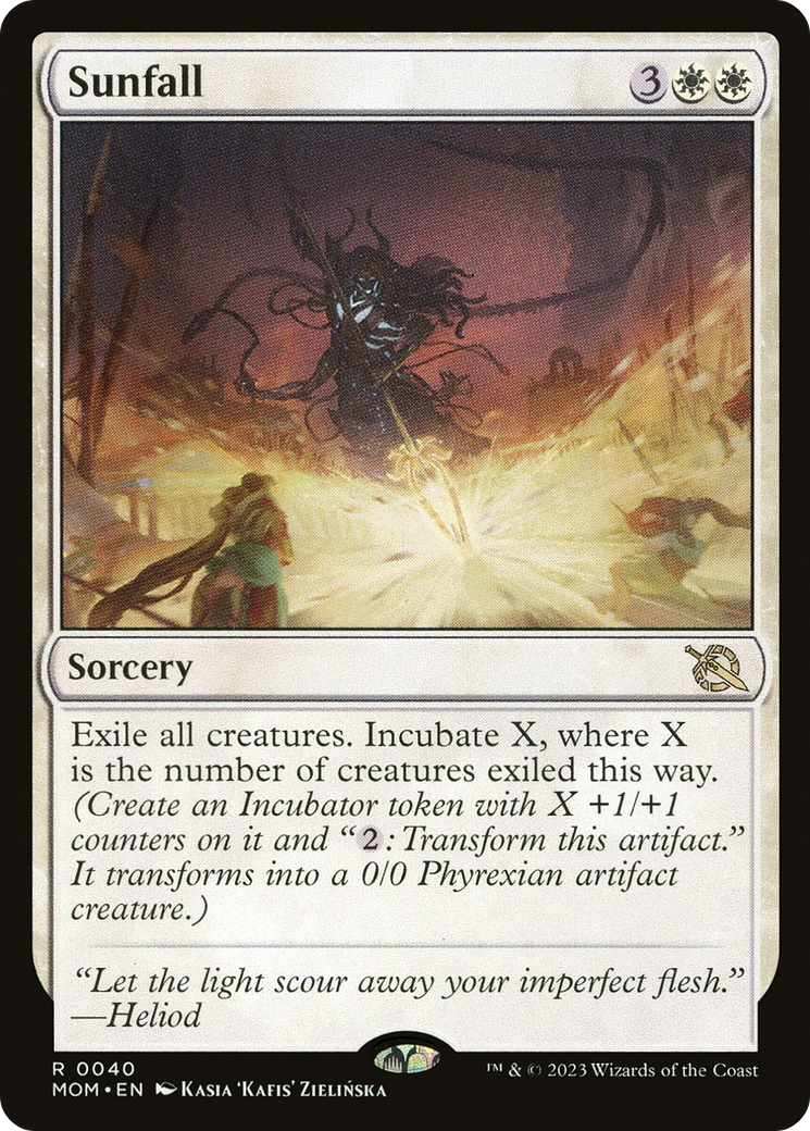 Sunfall (MOM-040) [March of the Machine] MTG Single Wizards of the Coast