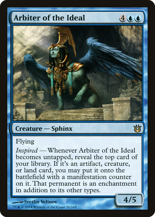 Arbiter of the Ideal (BNG-031) [Born of the Gods] MTG Single Wizards of the Coast