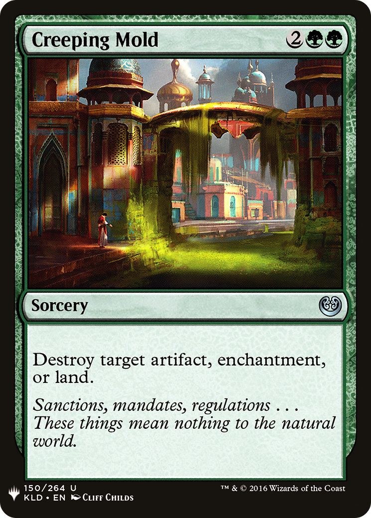 Creeping Mold (LIST-KLD-150) [Mystery Booster] The List MTG Single Wizards of the Coast