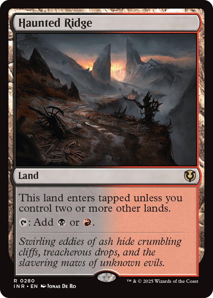 Haunted Ridge (INR-280) [Innistrad Remastered] MTG Single Wizards of the Coast