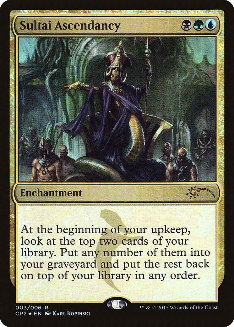 Sultai Ascendancy (UMP-003) [Fate Reforged Clash Pack] Foil MTG Single Wizards of the Coast