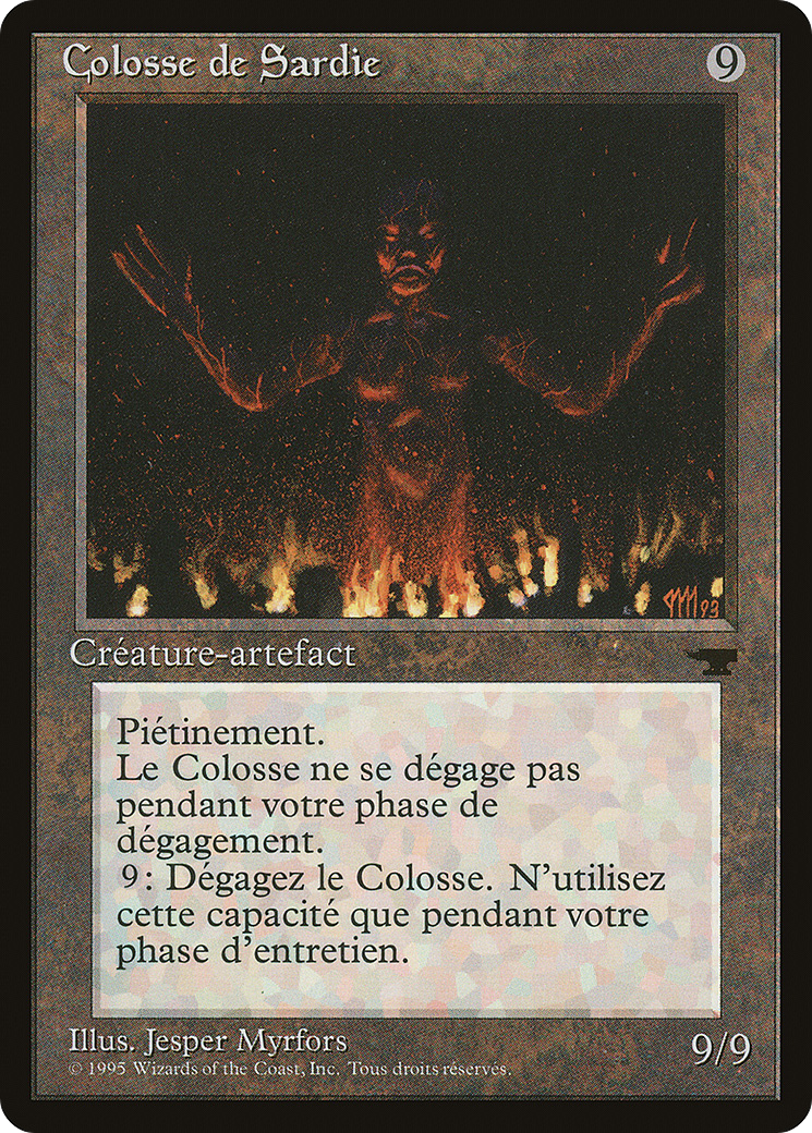 Colossus of Sardia (REN-123) [Renaissance] MTG Single Wizards of the Coast