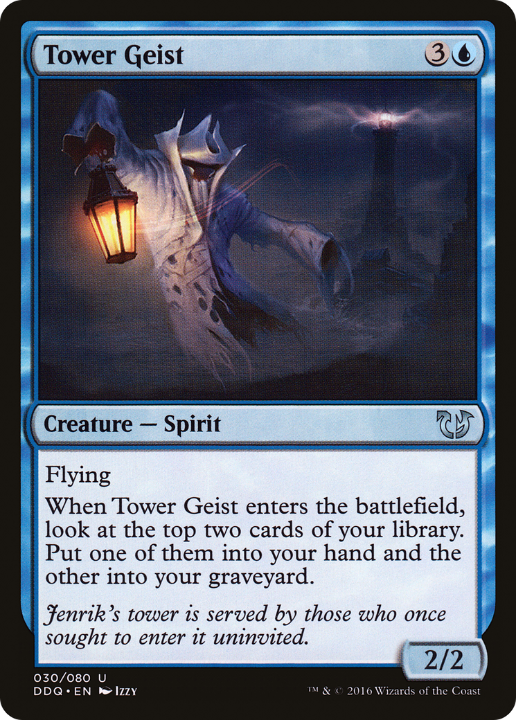 Tower Geist (DDQ-030) [Misc] Duel Decks: Blessed vs. Cursed MTG Single Wizards of the Coast