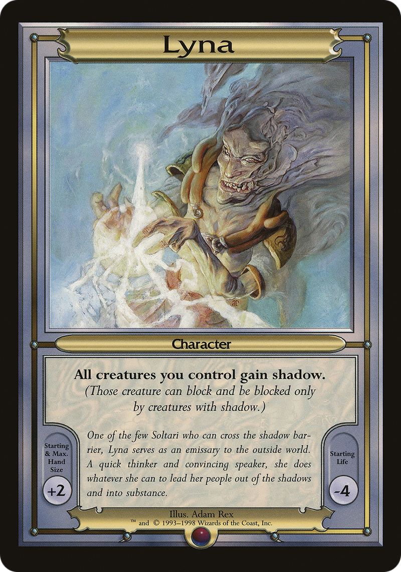 Lyna (VNG-302) [Oversized] Vanguard Series MTG Single Wizards of the Coast