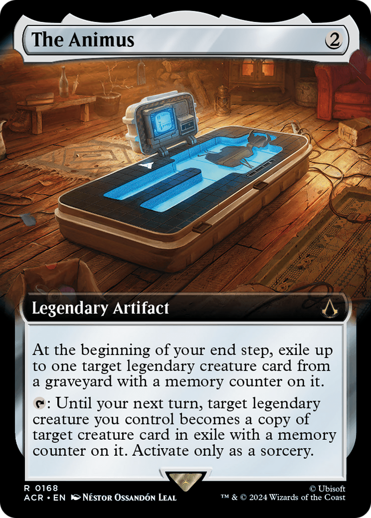 The Animus (ACR-168) [Assassin's Creed] (Extended Art) MTG Single Wizards of the Coast