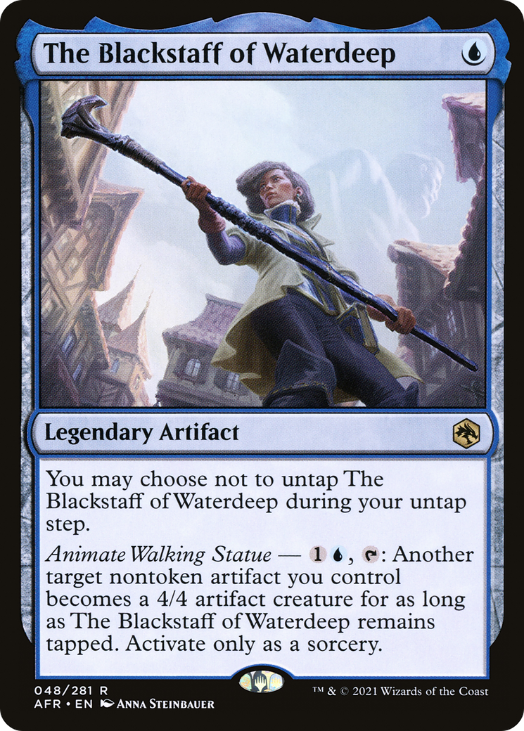 The Blackstaff of Waterdeep (AFR-048) [Adventures in the Forgotten Realms] MTG Single Wizards of the Coast