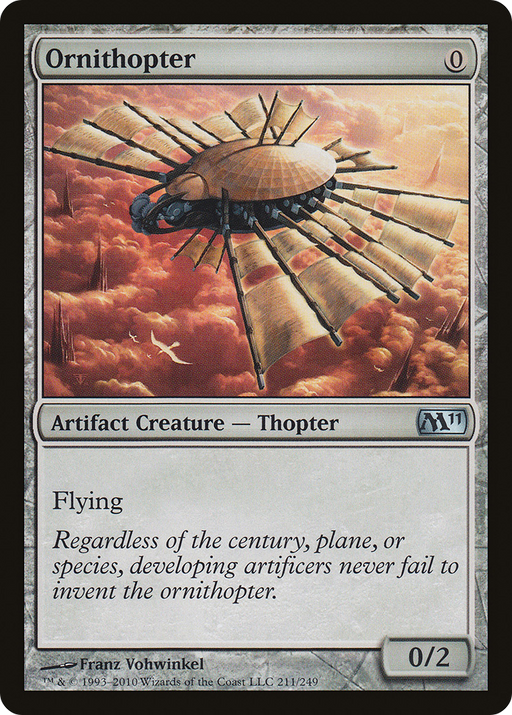 Ornithopter (M11-211) [Magic 2011] Foil MTG Single Wizards of the Coast