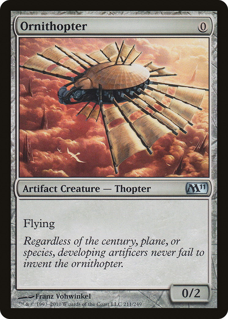 Ornithopter (M11-211) [Magic 2011] MTG Single Wizards of the Coast
