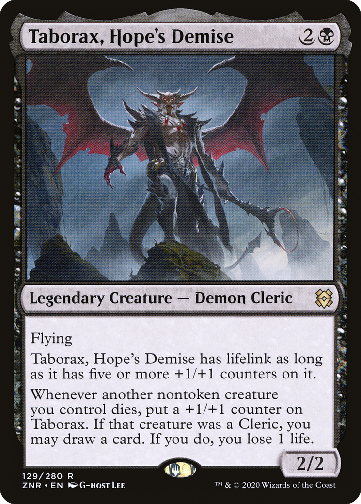 Taborax, Hope's Demise (ZNR-129) [Zendikar Rising] MTG Single Wizards of the Coast