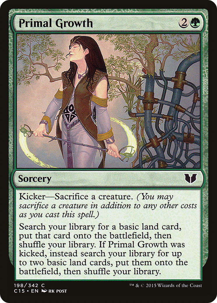 Primal Growth (C15-198) [Commander 2015] MTG Single Wizards of the Coast