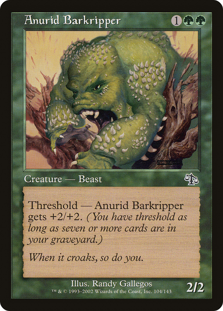 Anurid Barkripper (JUD-104) [Judgment] MTG Single Wizards of the Coast