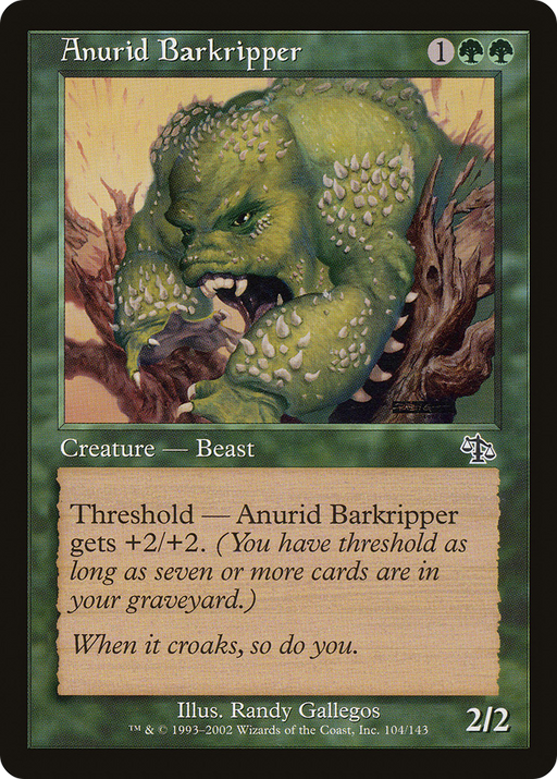 Anurid Barkripper (JUD-104) [Judgment] MTG Single Wizards of the Coast
