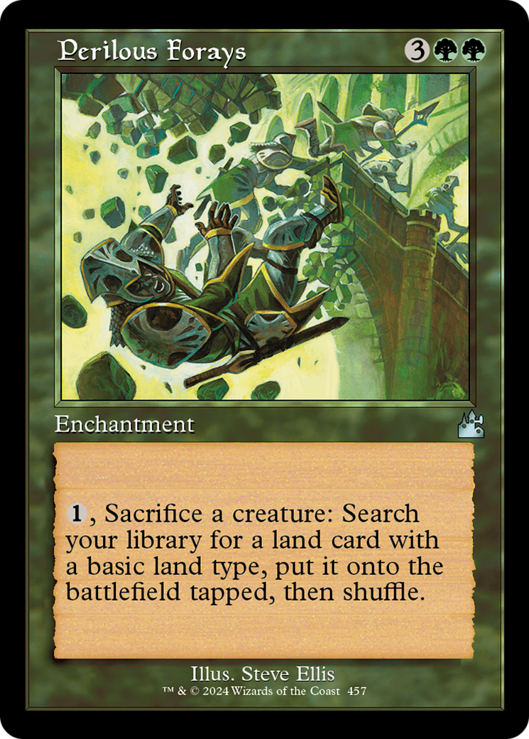 Perilous Forays (RVR-457) [Ravnica Remastered] MTG Single Wizards of the Coast