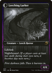 Curse of Leeches (DBL-094) [Innistrad: Double Feature] MTG Single Wizards of the Coast