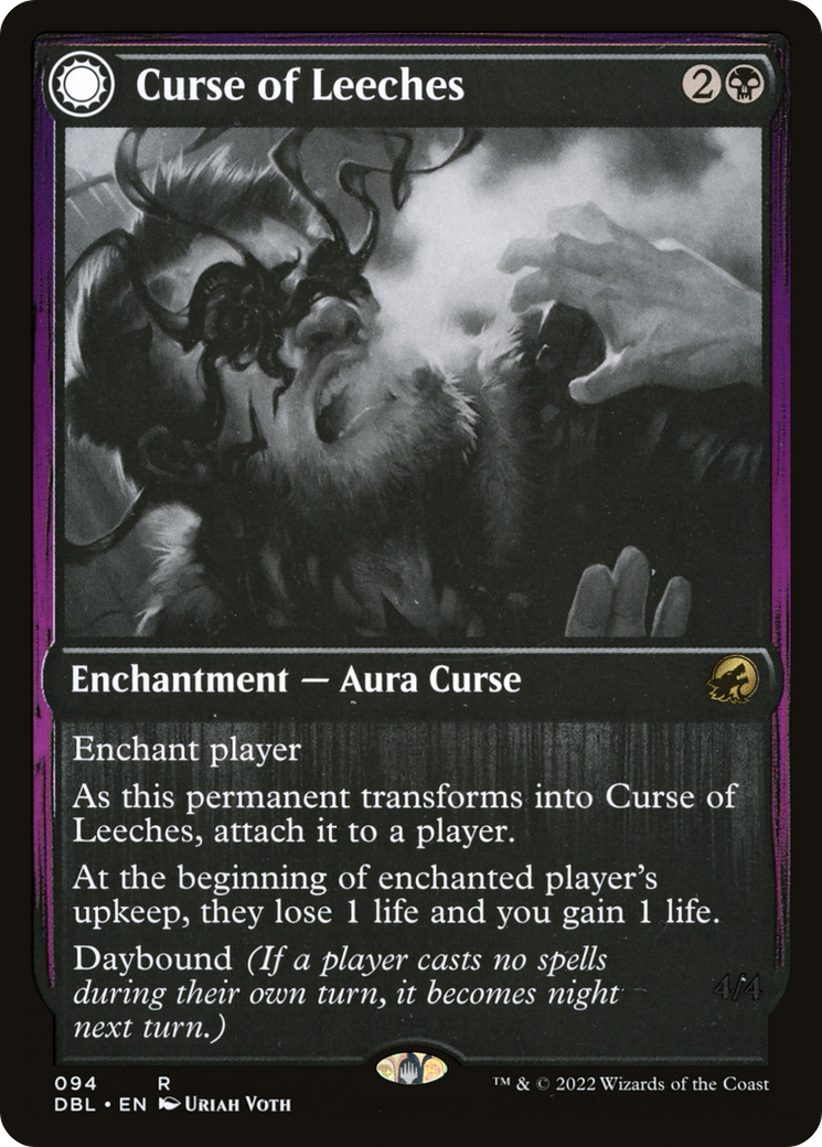 Curse of Leeches (DBL-094) [Innistrad: Double Feature] MTG Single Wizards of the Coast