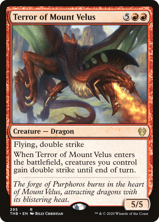 Terror of Mount Velus (THB-295) [Theros Beyond Death] MTG Single Wizards of the Coast