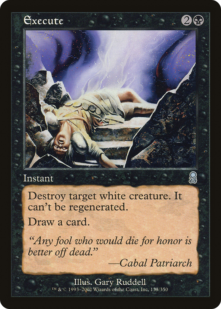 Execute (ODY-133) [Odyssey] Foil MTG Single Wizards of the Coast