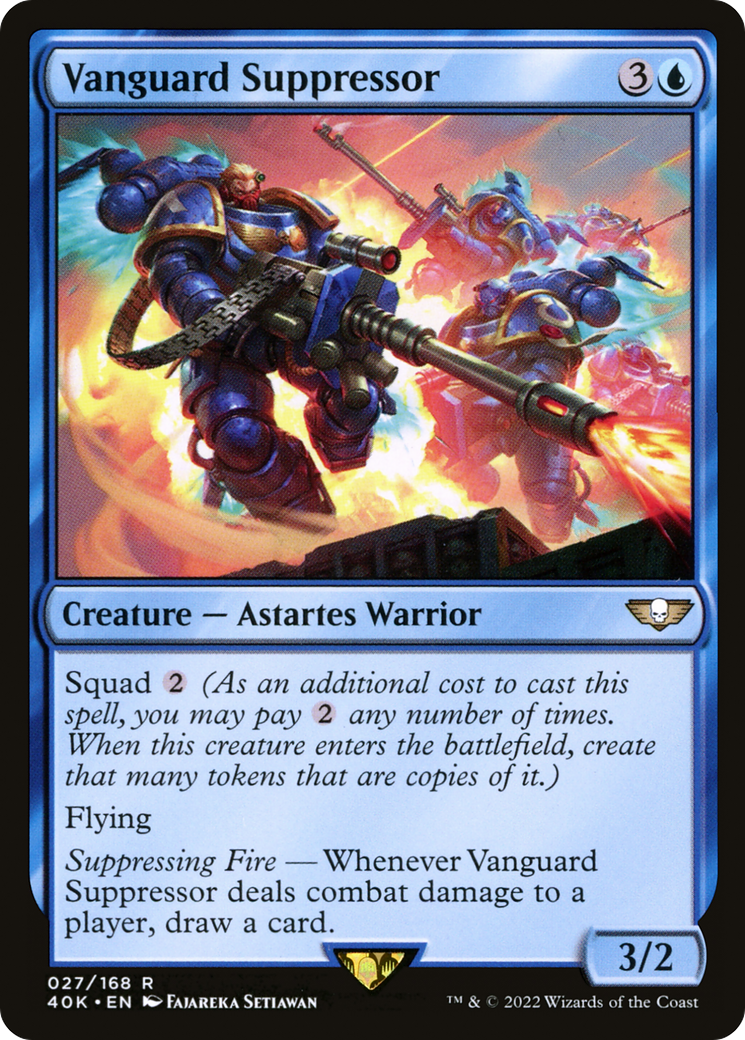 Vanguard Suppressor (40K-027) [Warhammer 40,000 Commander] MTG Single Wizards of the Coast