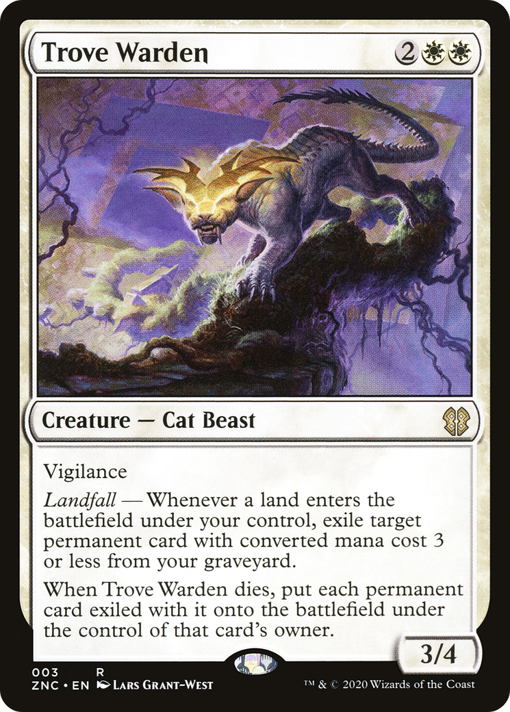 Trove Warden (ZNC-003) [Zendikar Rising Commander] MTG Single Wizards of the Coast