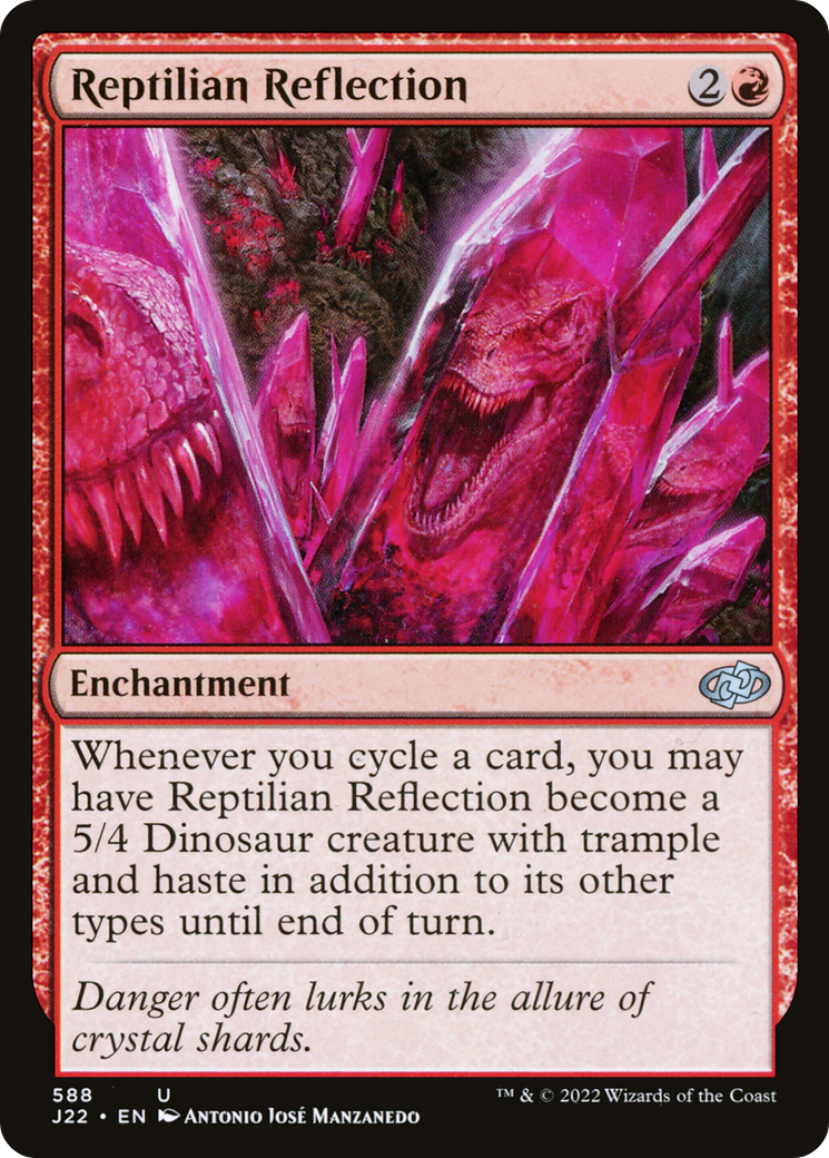 Reptilian Reflection (J22-588) [Jumpstart 2022] MTG Single Wizards of the Coast