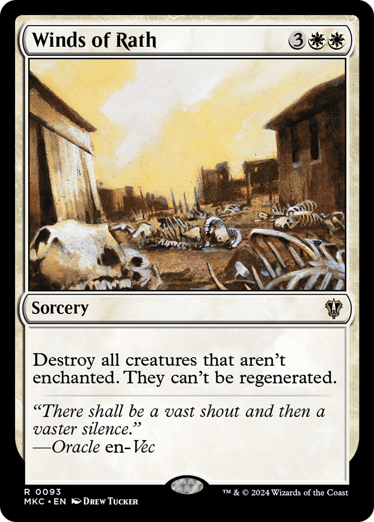Winds of Rath (MKC-093) [Murders at Karlov Manor Commander] MTG Single Wizards of the Coast