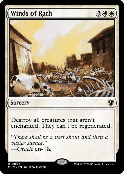 Winds of Rath (MKC-093) [Murders at Karlov Manor Commander] MTG Single Wizards of the Coast