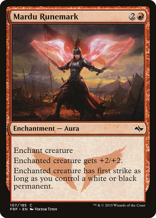 Mardu Runemark (FRF-107) [Fate Reforged] MTG Single Wizards of the Coast