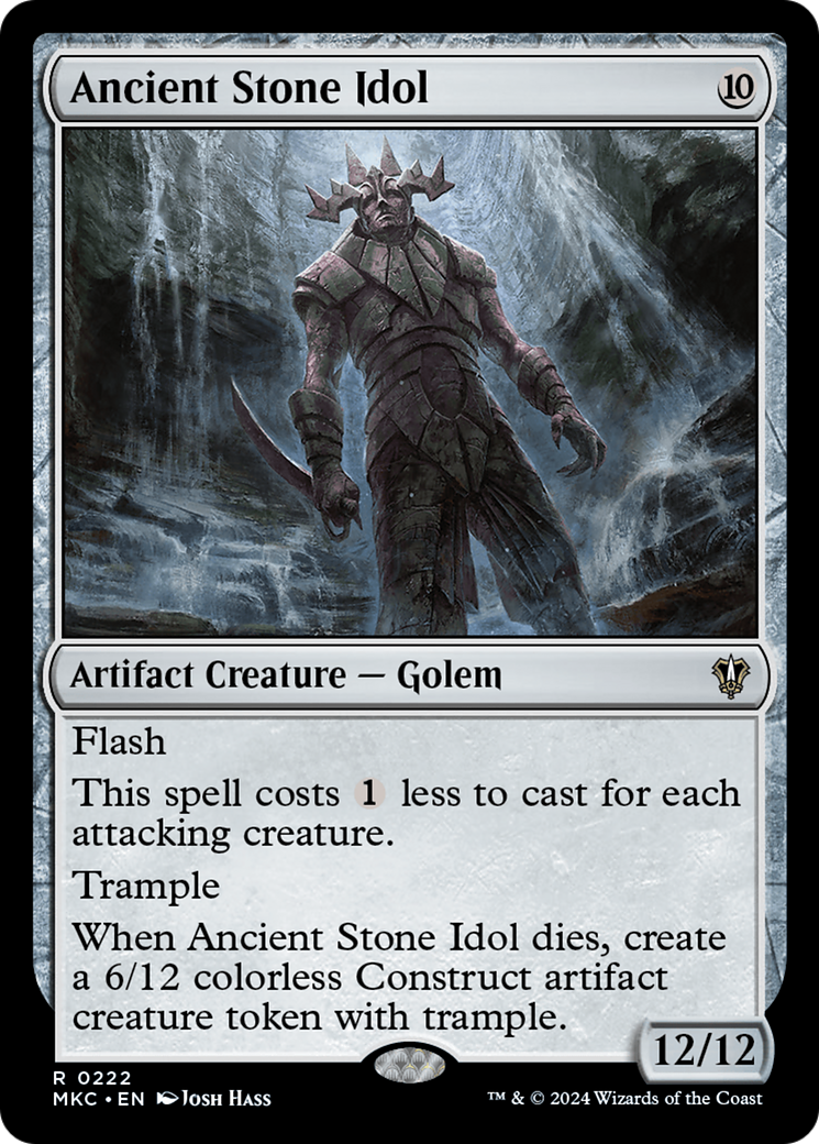 Ancient Stone Idol (MKC-222) [Murders at Karlov Manor Commander] MTG Single Wizards of the Coast