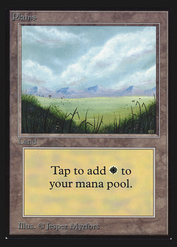 Plains (CED-288) [Collectors' Edition] MTG Single Wizards of the Coast