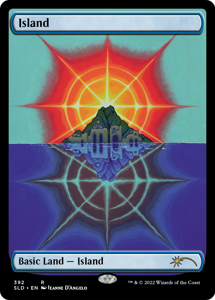 Island (392) (SLD-392) [Secret Lair Drop] (Full Art)